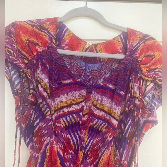 Free People all night purple red abstract romper sz small
Condition: Excellent - Picture 1 of 4